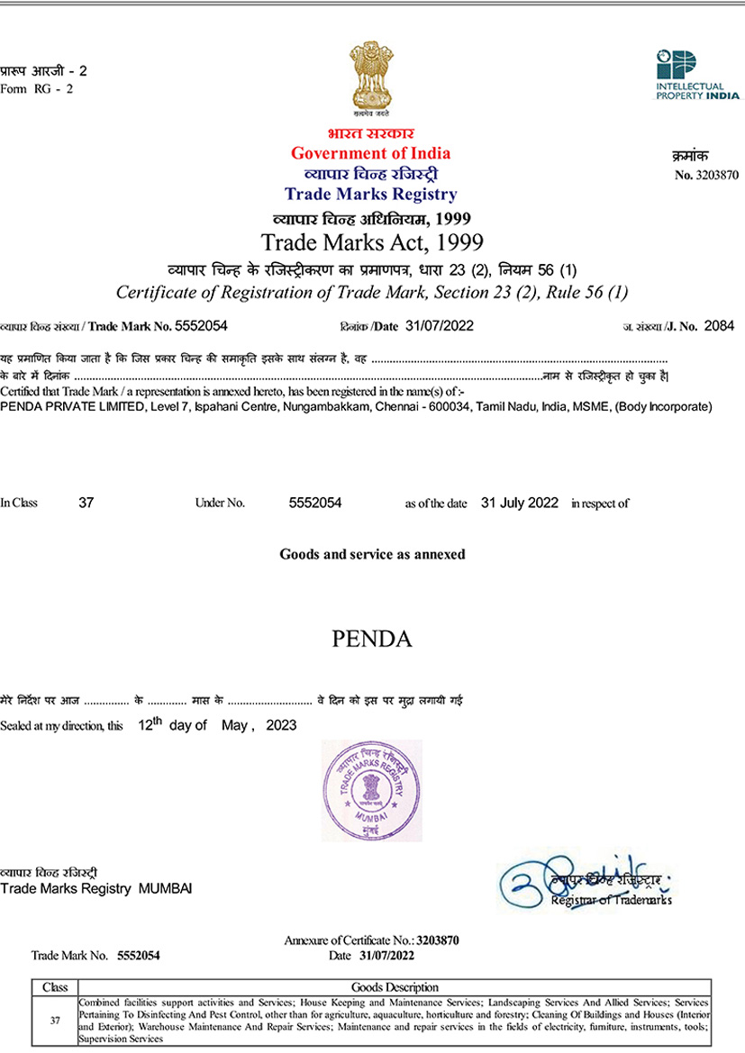 Certificates